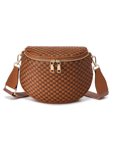 Trendy woven checkered - trendy,
