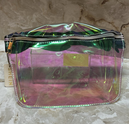 Clear iridescence fanny pack - iridescence,