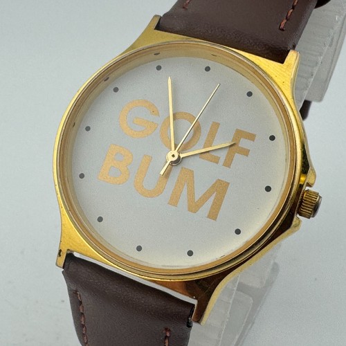 Vintage gold bum quartz - gold,