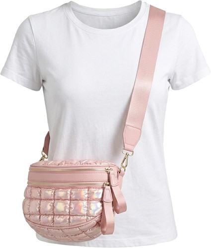 Quilted puffer crossbody bum - puffer,