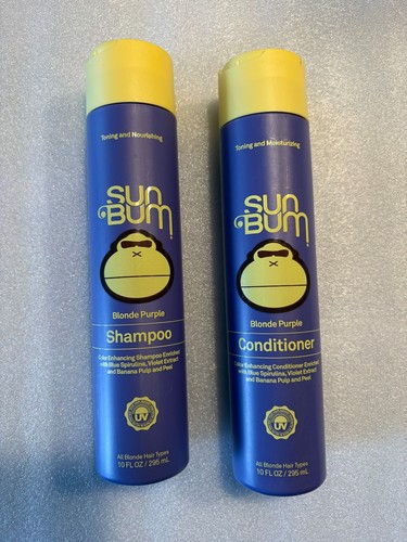 Sun bum blonde purple shampoo - blonde,