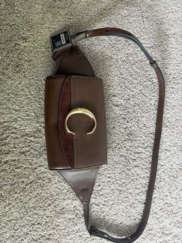 Chloé brown solid crossbody - brown,